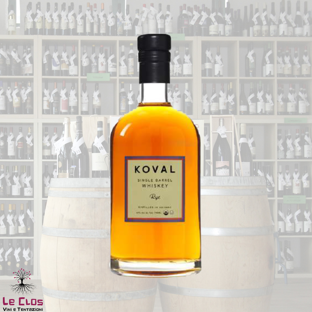 Distillato Whiskey Rye Single Barrel Biologico Kosher Koval