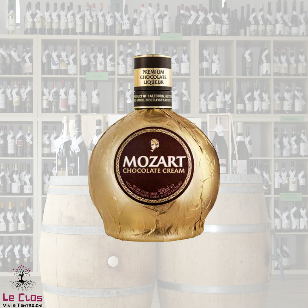 Distillato Liquore alla Crema di Cioccolato  Mozart