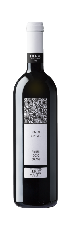 Vino bianco Pinot Grigio Friuli Grave