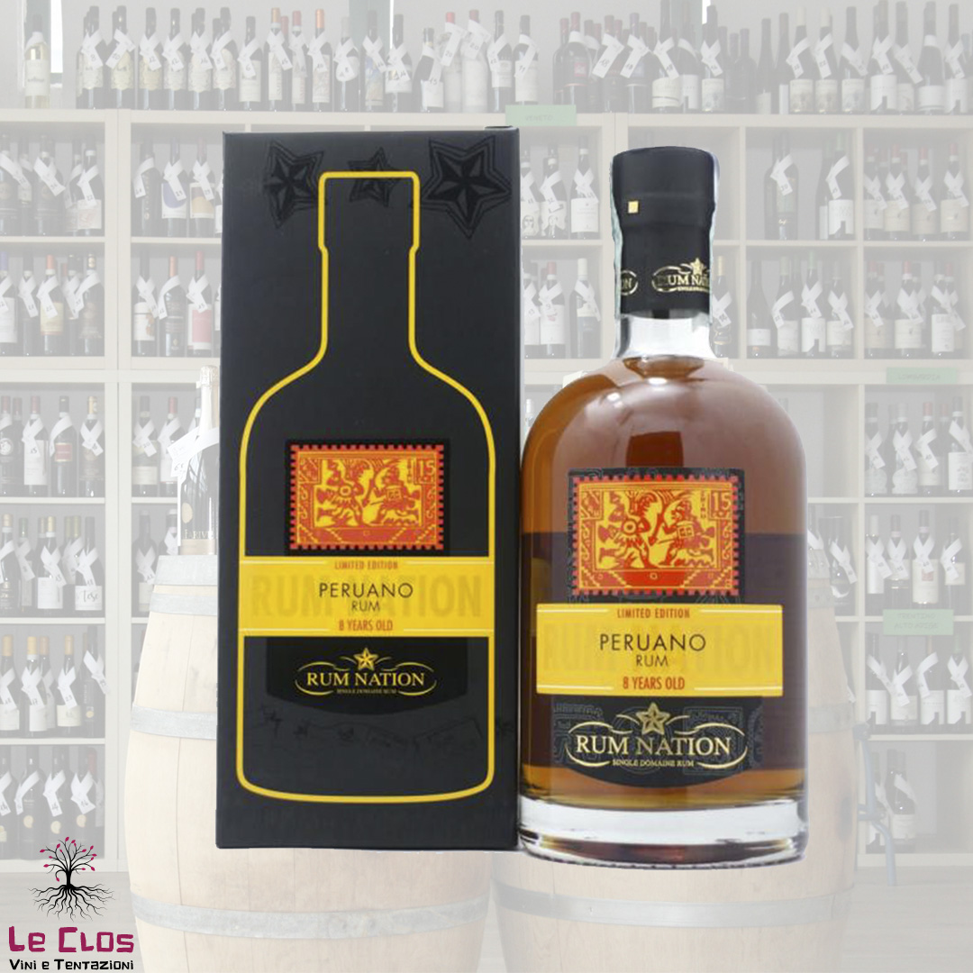 Distillato Rum Peruano 8 YO Nation