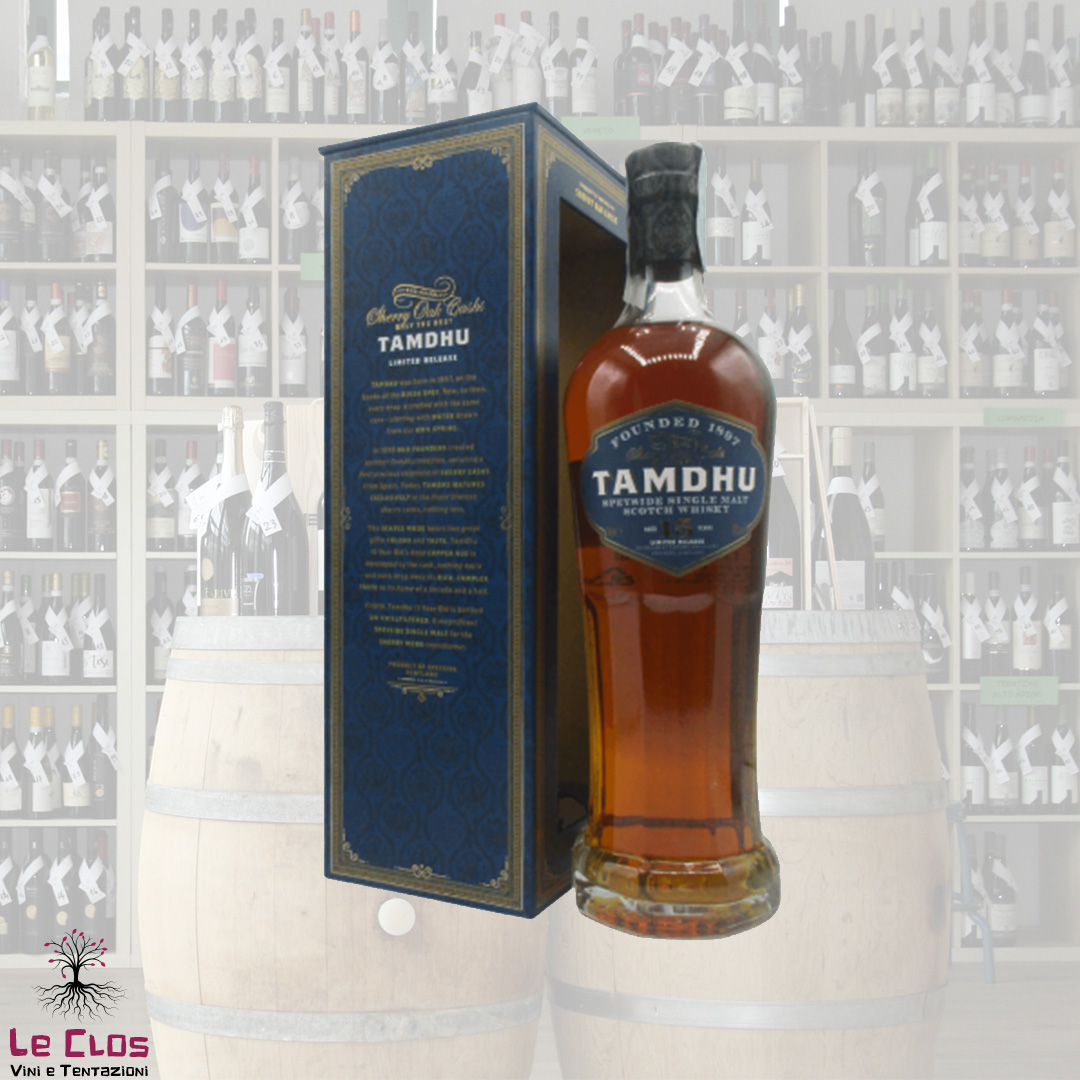 Distillato Whisky 15 anni Speyside Single Malt Tamdhu